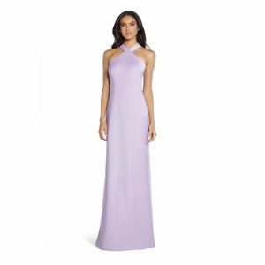 Aiden by Aiden Mattox Halter Slip Gown